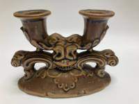 Подсвечник на 2 свечи, керамика, СССР