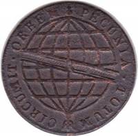 (№1812km233.3) Монета Бразилия 1812 год 20 Reacute;is (Р)