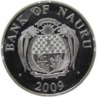 () Монета Науру 2009 год 10  ""    AU