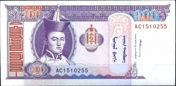 (1994) Банкнота Монголия 1994 год 100 тугриков &quot;Сухэ-Батор&quot;   UNC