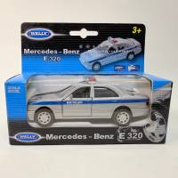 Welly Mercedes‑Benz E 320 в милицейской раскраске 1:34 в коробке