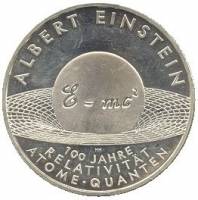 () Монета Германия (ФРГ) 2005 год 10 евро ""  Биметалл (Серебро - Ниобиум)  UNC