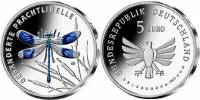(2023) Монета Германия 2023 год 5 евро "Бабочка-стрекоза" Медь-Никель  UNC