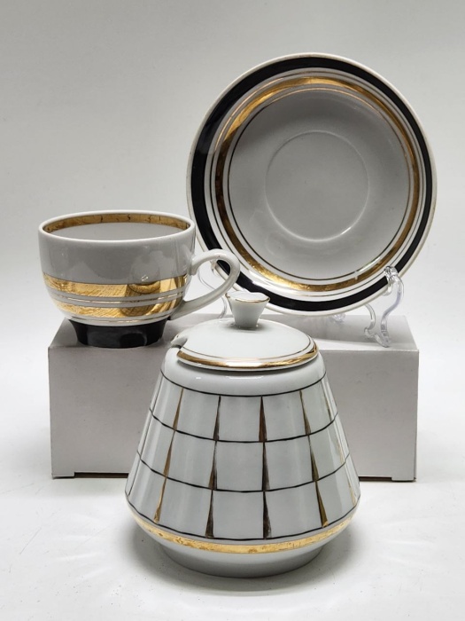 Сахарница и чайная пара Вербилки