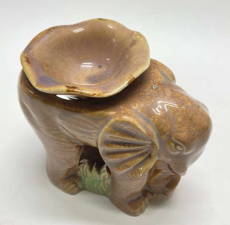 Аромолампа слон, обливная керамика