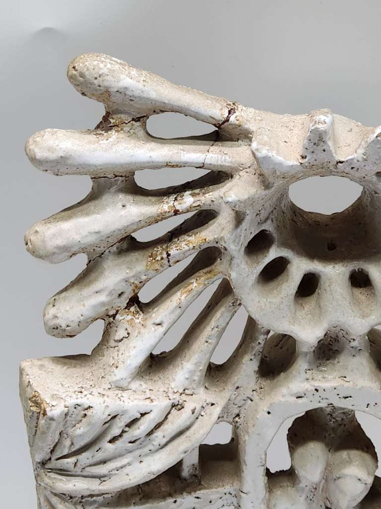 Скульптура интерьерная Театр Музыка керамика (есть склейка)