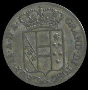 (№1826c64 (tuscany)) Монета Италия 1826 год 3 Quattrini