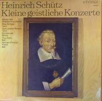 Пластинка виниловая , Kleine geistliche konzerte ETERNA 300 мм. (сост. на фото)