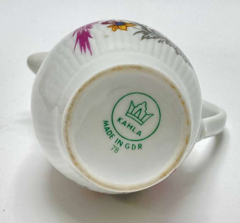 Сливочник, Кахла, ГДР