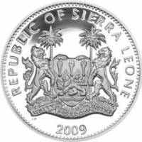 (№2010km375) Монета Сьерра-Леоне 2010 год 10 Dollars (Кубок Мира По Футболу)