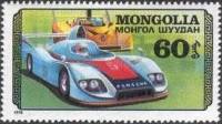 (1978-005) Марка Монголия "Порше 936 Турбо"    Гоночные автомобили III Θ