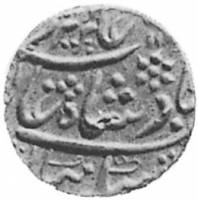 (№1774km182) Монета Индия 1774 год 1 Mohur (Шах Алам II в)