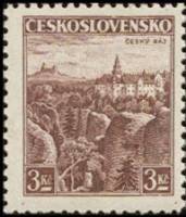 (1936-013) Марка Чехословакия "Чешский рай"    Ланшафты III Θ