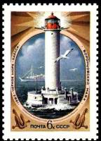 (1982-104) Марка СССР "Воронцовский маяк"   Маяки Черного и Азовского морей III O