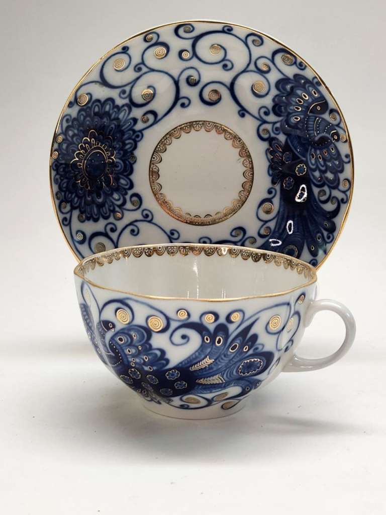 Чайная пара ЛФЗ Птица-царица