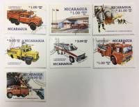 --  Набор марок Никарагуа 7 шт.  Гашёные , III Θ