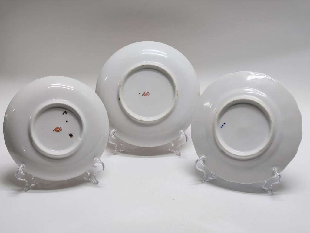 Блюдца ЛФЗ 3 штуки