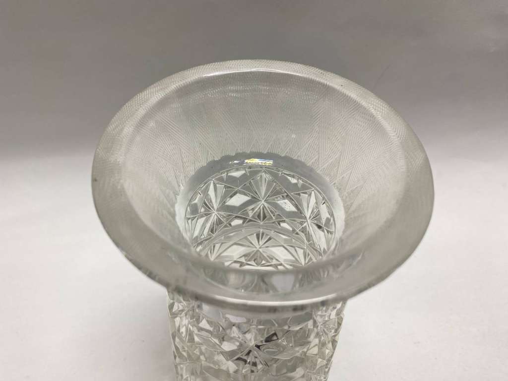 Ваза хрусталь