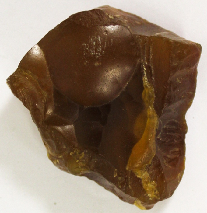Сердолик, камень, необработанный, вес 76,1 г (см. фото)