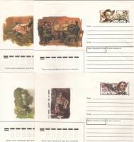 1991-169-72 Набор конвертов ХМК с ОМ СССР Год русской культуры   4 шт ,  Без гашения
