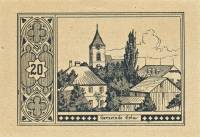 (№1920) Банкнота Австрия 1920 год "20 Heller"