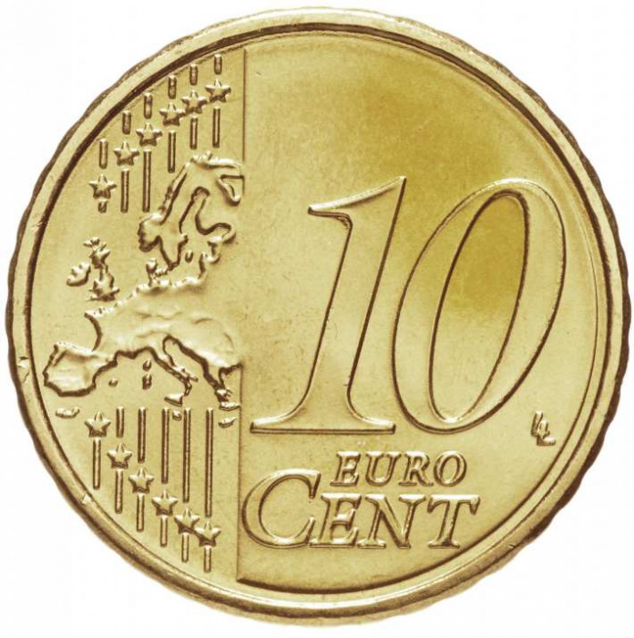 (2018) Монета Кипр 2018 год 10 центов    UNC