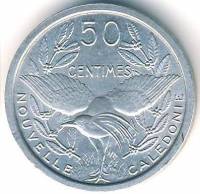 (№1949km1) Монета Новая Каледония 1949 год 50 Centimes