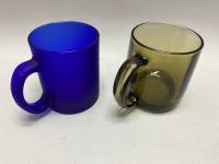 Кружки цветное стекло 2 шт