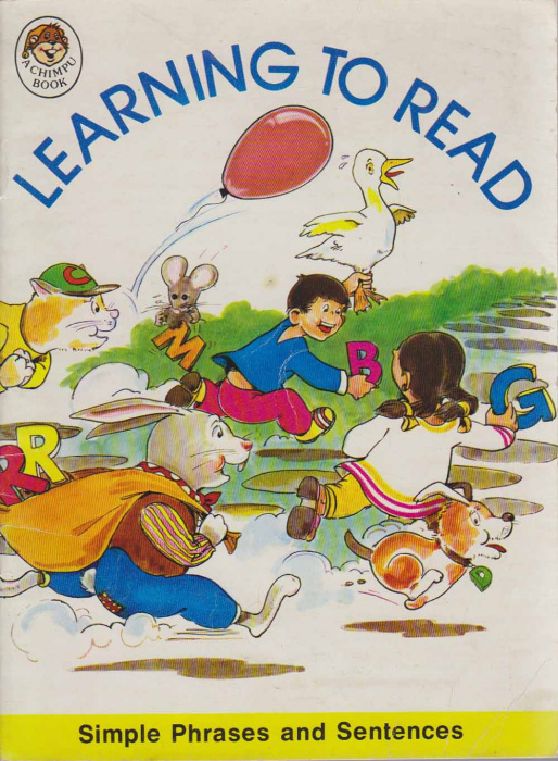Книга &quot;Learning to read&quot; , Неизвестна 1980 Мягкая обл.  с. С цветными иллюстрациями