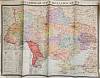 Карта Украинская и Молдавская ССР 84 х 102 см 1971 г