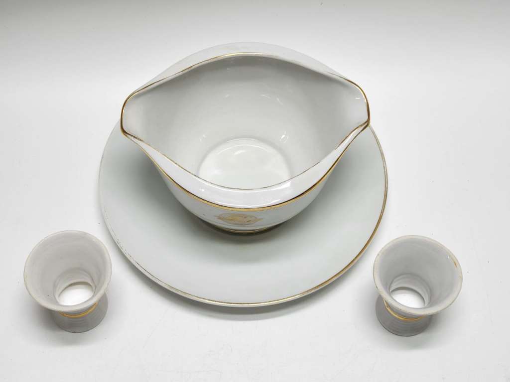 Соусник Интурист Япония и 2 салфетницы фарфор