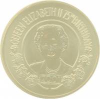 () Монета Остров Святой Елены 2001 год 50 пенсов ""   AU