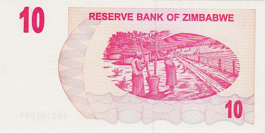 () Банкнота Зимбабве 2006 год   &quot;&quot;   UNC