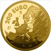 (№2004km1100) Монета Испания 2004 год 200 Euro (The Europa Program - Enlargement of the European U