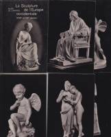 Набор открыток некомплект "Западноевропейская скульптура 18-19 века", 11 шт., 1976 г. 