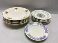 Тарелки ЗИК Конаково 15 предметов, 2 шт десертных, 6 средних и 7 крупные