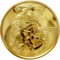() Монета Япония 2002 год 10000  ""   Биметалл (Платина - Золото)  UNC