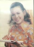 Стерео-открытка "Подмигивающая девушка"