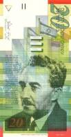 (№1998P-59a) Банкнота Израиль 1998 год "20 New Sheqalim" (Подписи: Шломо Лоринц  Яков Френкель)