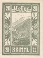 (№1920) Банкнота Австрия 1920 год "20 Heller"