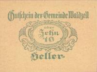 (№1920) Банкнота Австрия 1920 год "10 Heller"