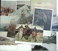 Набор открыток "Живопись.Издательство Советский художник", 16  шт., 50-е г.