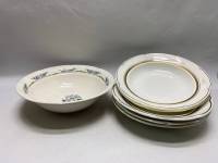 Салатник и 5 суповых тарелок ЗИК Конаково