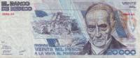 (№1987P-91c.1) Банкнота Мексика 1987 год "20,000 Pesos"