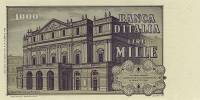 (№1977P-101e) Банкнота Италия 1977 год "1,000 Lire" (Подписи: Baffi-Stevani Stampa: Officina della B