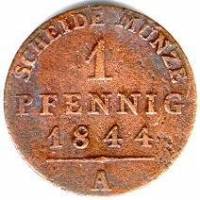 (№1840km196 (saxe-weimar-eisena) Монета Германия (Германская Империя) 1840 год 1 Pfennig