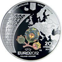 () Монета Украина 2011 год 20  &quot;&quot;    AU