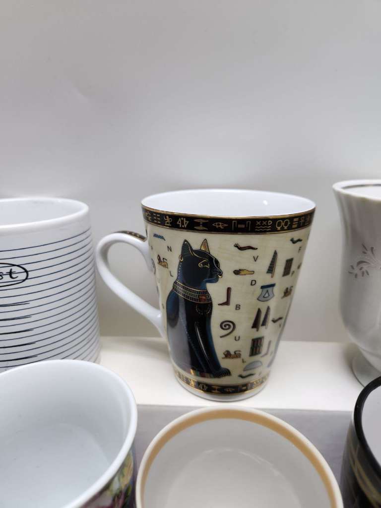 Чашки кружки чайные кофейные разные 16 штук