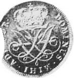 (№1701km475) Монета Дания 1701 год 2 Ducat