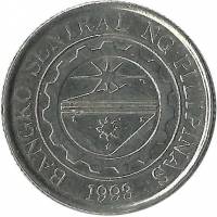 () Монета Филиппины 2003 год 1 песо ""  Сталь  UNC
